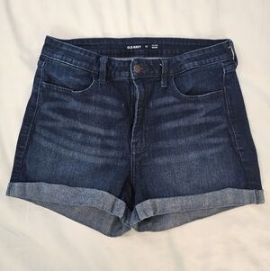 Old Navy High-Rise WOW Denim Shorts 3" Inseam Size 12